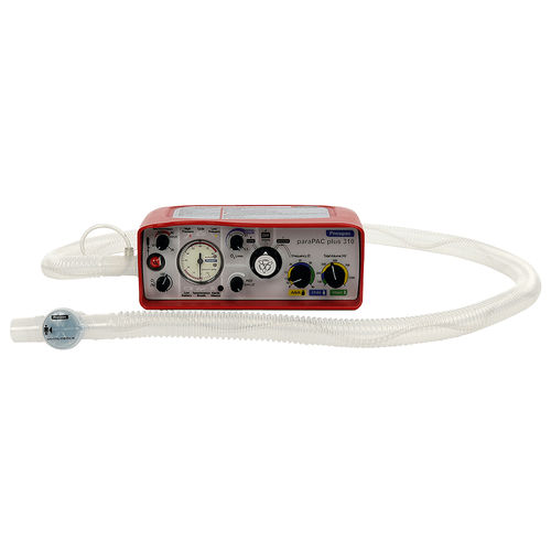 Emergency ventilator - paraPAC plus™ - Smiths Medical Surgivet - transport / CPAP / compact