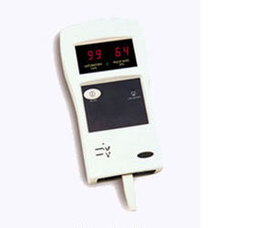 Hand-held pulse oximeter - 5305 - Mediaid Inc. - medical / battery-powered / with separate sensor