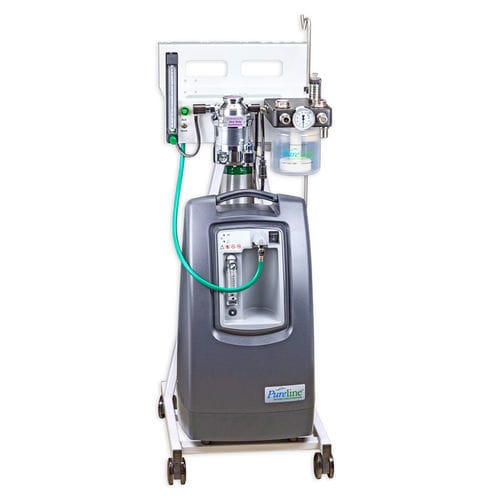 Trolley-mounted veterinary anesthesia workstation - Pureline® M8000 - Supera Anesthesia Innovations