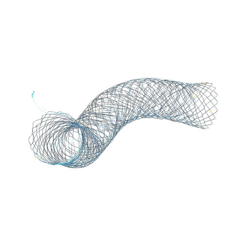 Duodenal stent - CNZ series - M.I Tech - pyloric / nitinol