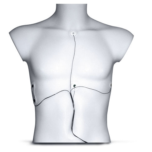 ECG electrode - EASI  - Schwarzer CardioTek