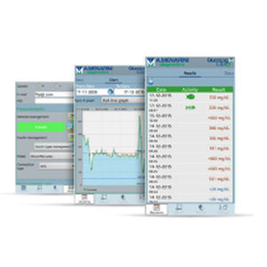 Patient data management android application - GlucoLog® Lite - Menarini Diagnostics