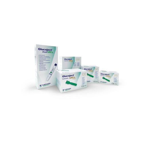 Sterile lancet - Glucoject Lancets PLUS - Menarini Diagnostics - stainless steel / blood