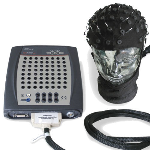 64-channel EEG system - MicroMagLink RT - Compumedics Neuroscan - 128-channel / 256-channel / ambulatory EEG