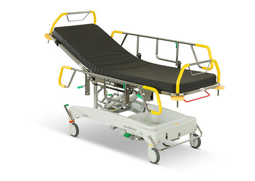 Patient transfer stretcher trolley - Merivaara Emergo - Lojer - transfer / emergency / recovery