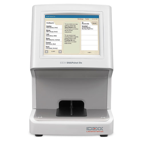 Automatic immunoassay analyzer - SNAPshot Dx - Idexx Laboratories - veterinary / plasma / total T4