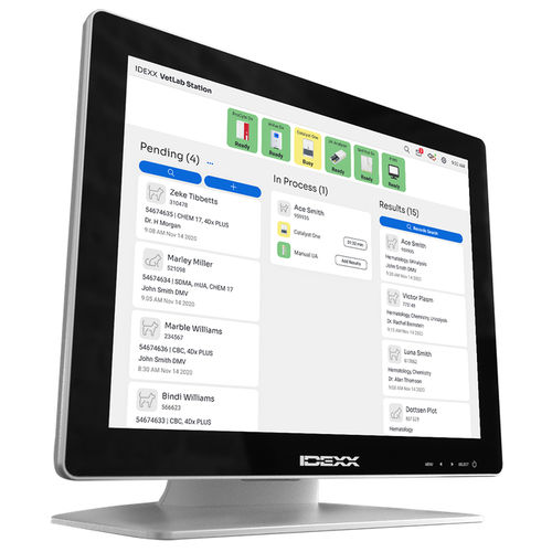 Information management system - VetLab - Idexx Laboratories - data / diagnostic / laboratory