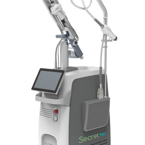 Laser skin resurfacing unit - Secret™ Pro - Cutera - RF skin rejuvenation unit / trolley-mounted