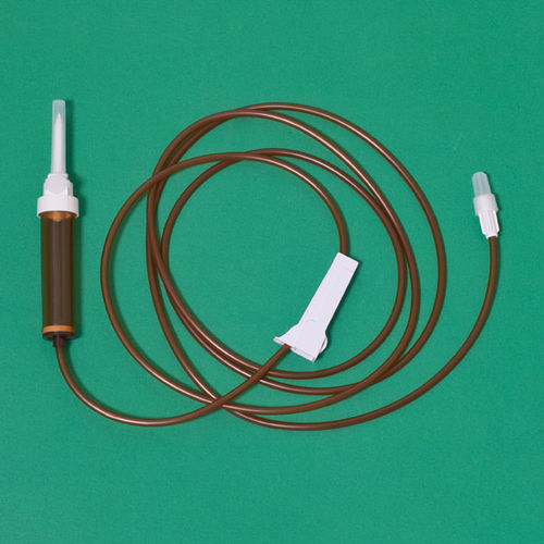 Infusion set with drip chamber - 090220/B - MultiMedical - with light protection