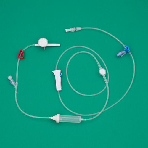 Chemotherapy infusion set - 092081 - MultiMedical - with drip chamber / with particle contamination filter / with stopcock