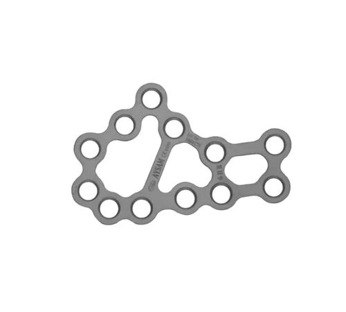 Calcaneus compression plate - A599 series - Aysam Orthopaedics - locking / metallic