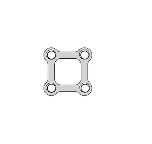 Mandible compression plate - A110 03 364 20 series - Aysam Orthopaedics - locking / metallic