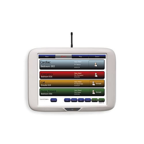 Medical display - Touchsafe - Aid Call - 15" / 10" / touch screen