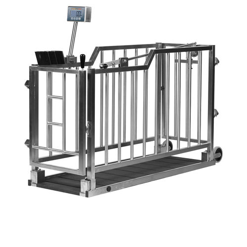 Electronic veterinary weighing scale - ETW VA - Bosche GmbH & Co.KG - for large animals / platform / portable