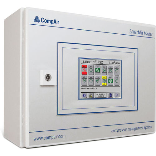 Pressure monitoring system - SmartAir Master Plus - CompAir - medical / for air handling units / with touchscreen