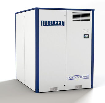 Medical air compressor - ROBOX  - Robuschi - screw / modular / lubricated
