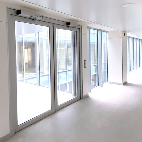 Protection door - BS-900 - Grupsa - operating room / intensive care / sliding