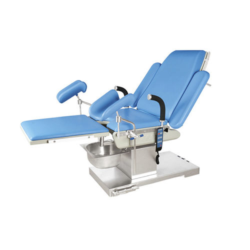 Gynecological operating table - 609A - Harbin Howell Medical - hydraulic / adjustable height / mobile