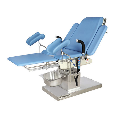 Gynecological operating table - 609A-03 - Harbin Howell Medical - hydraulic / adjustable height / tilting