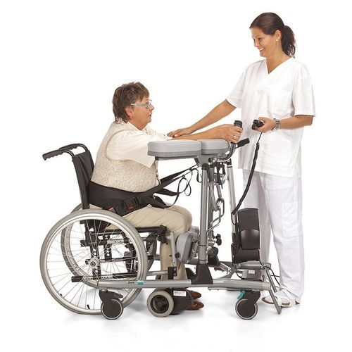 Adult standing frame - Bure Rise & Go - TR Equipment - height-adjustable