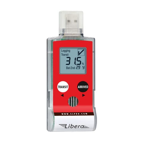 Temperature data logger - LIBERO THi1 - ELPRO-BUCHS AG - humidity / USB