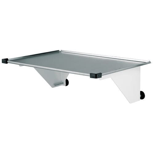 Stainless steel shelf - Sostel - wall-mounted
