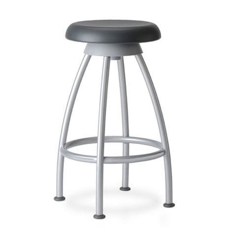 Doctor's office stool - Verge - Nurture - Steelcase - swivel / with footrest / on casters