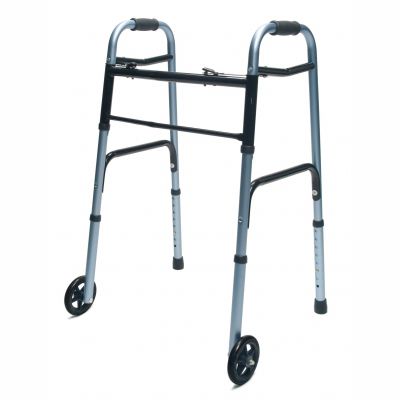 2-wheel mobility walker - 716270 series - GF Health Products - folding