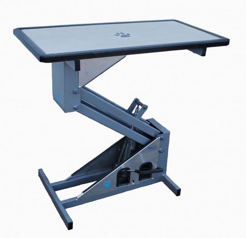 Veterinary examination table - Groomer's Best - height-adjustable / 1 section