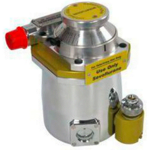 Veterinary anesthesia evaporator Tec 3 Sevo Leading Edge sevoflurane