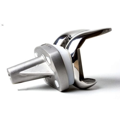 Total knee prosthesis - OMICRON® 2 - IMECO - fixed-bearing / cemented