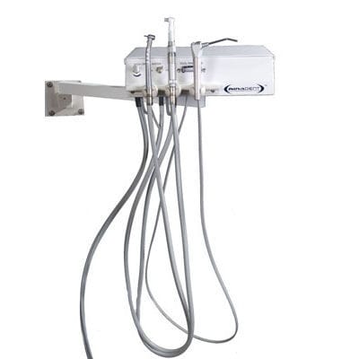 Wall-mounted dental delivery system - HS2 - Inovadent - 3-instrument