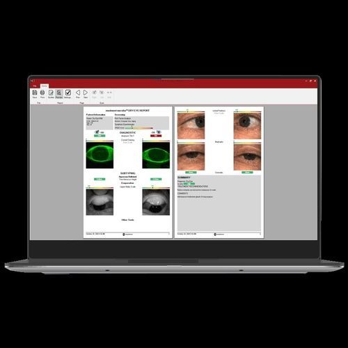 Image analysis software - Studio 7 - Medmont - management / for mapping / ophthalmology