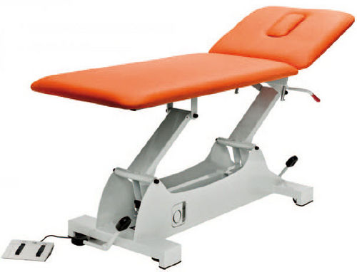 Electric examination table - MM.01.200 SERIES - Orla Equipamientos Clínicos - height-adjustable / 2 sections