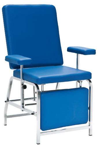 Non-adjustable blood donor chair - SE.10.000C, SE.1600G - Orla Equipamientos Clínicos - 3-section
