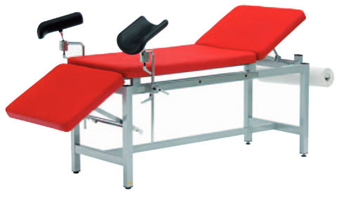 Gynecological examination table - MSR37.190P+GN - Orla Equipamientos Clínicos - fixed-height / 3 sections