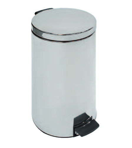 Stainless steel waste bin - CB.45.010I - Orla Equipamientos Clínicos - foot-operated