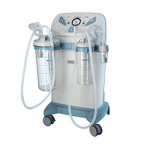 Electric surgical suction pump - HOSPIVAC 350 - CA-MI - on casters