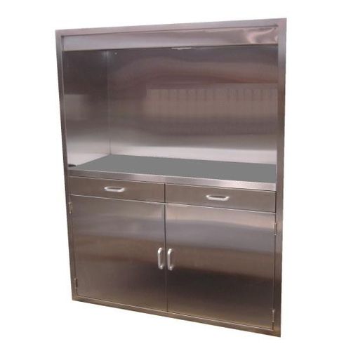 Medical computer workstation - SC6 Series - Continental Metal Products - medical imaging / laptop / recessed