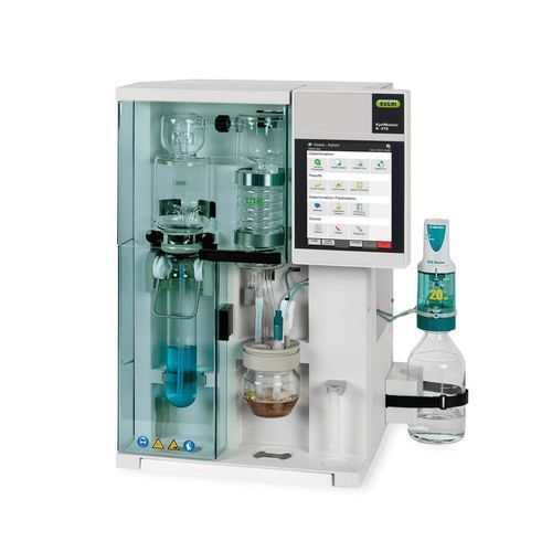 Manual distillation system - KjelMaster K-375 - Büchi - automated / automatic / steam