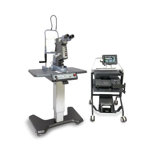 Retinal photocoagulation laser - LIGHTLas SLT Deux-V with LIGHTLas 532 - LIGHTMED Corporation - trabeculoplasty / capsulotomy / iridotomy