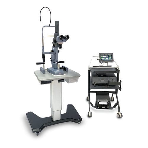 Retinal photocoagulation laser - LIGHTLas 532 Integrated System  - LIGHTMED Corporation - trabeculoplasty / solid-state / tabletop