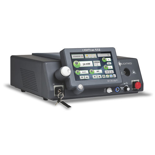 Retinal photocoagulation laser - LIGHTLas 532  - LIGHTMED Corporation - trabeculoplasty / solid-state / tabletop