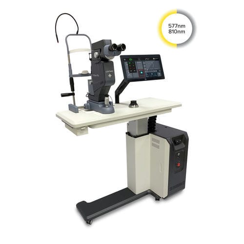 Retinal photocoagulation laser - TruScan Pro 577/810 - LIGHTMED Corporation - trabeculoplasty / transscleral cyclophotocoagulation / solid-state
