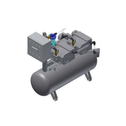 Medical vacuum pump - MEDEVICE 2X41 PBO - Bgs General Srl - rotary vane / lubricated