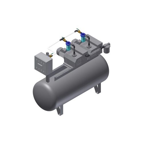 Medical vacuum pump - MEDEVICE 2X102 PBO - Bgs General Srl - rotary vane / lubricated