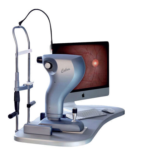 Non-mydriatic retinal camera - Cobra - S4OPTIK - eye fluorescein angiography / tabletop