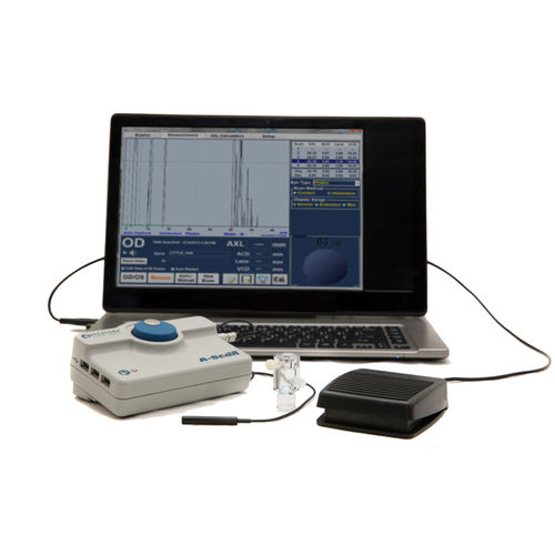 On-platform veterinary ultrasound system - Accutome A-Scan Plus - Keeler - ophthalmic / color doppler
