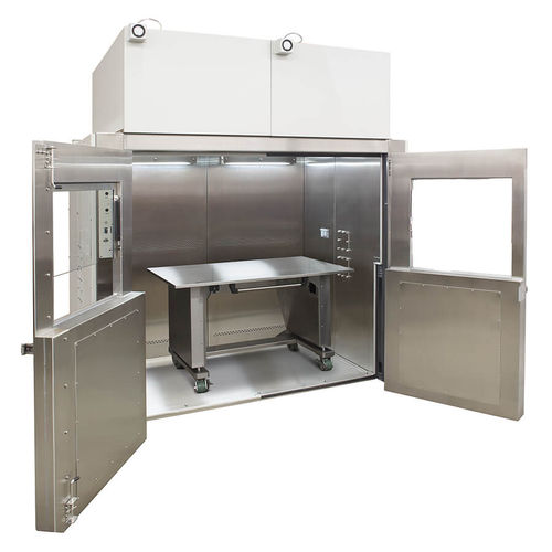 Class II biosafety cabinet - AutoLabGard - NuAire Laboratory Equipment - laboratory / ISO class 5 / floor-standing