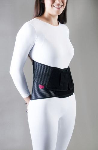 Lumbo-sacral support belt - Evotec  - Optec USA - adult / rigid / S
